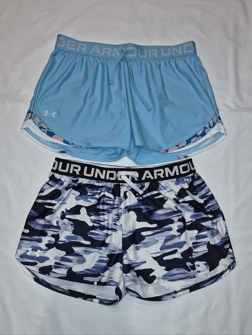 2 Pair - NWOT - Girls XL Under Armour Shorts